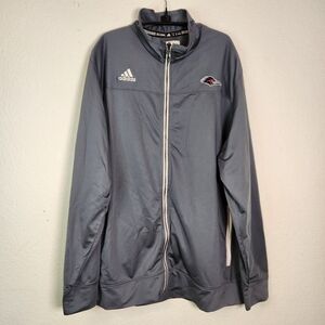 Adidas UTSA Men's Gray Windbreaker Jacket, Size XL